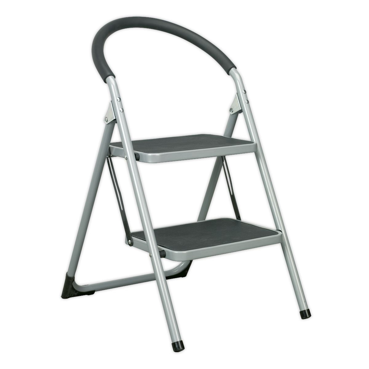 Step Stool 2-Tread 150kg Capacity EN14183 EXCL1 - ASL2