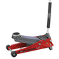 Sealey Trolley Jack 3 tonne Low Entry Rocket Lift Red 3000LE