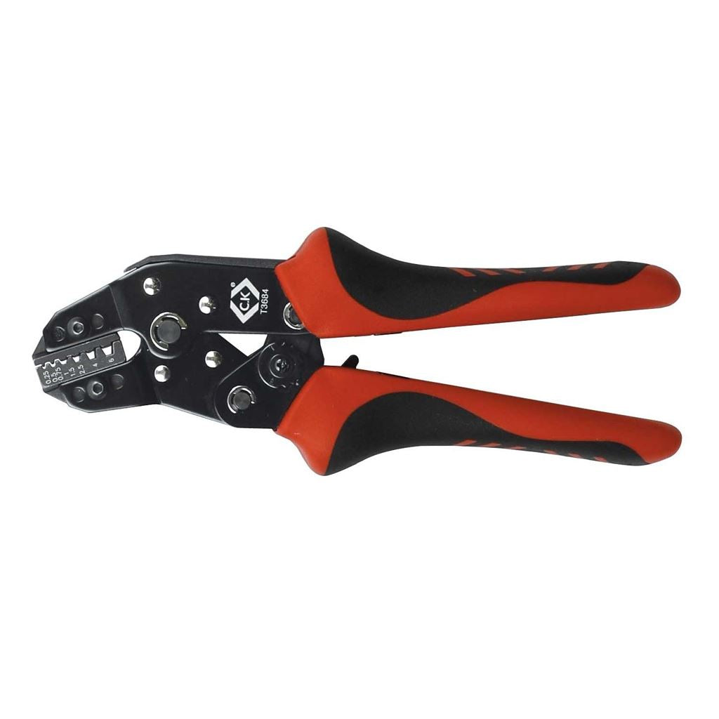 CK Tools Ratchet Crimping Pliers for Ferrules T3684