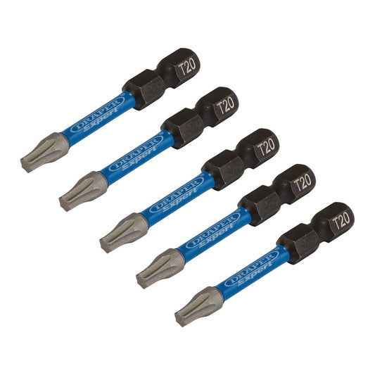 Draper T20 x 50mm Impact S/D Bit 5Pk IMBH/TX50/5