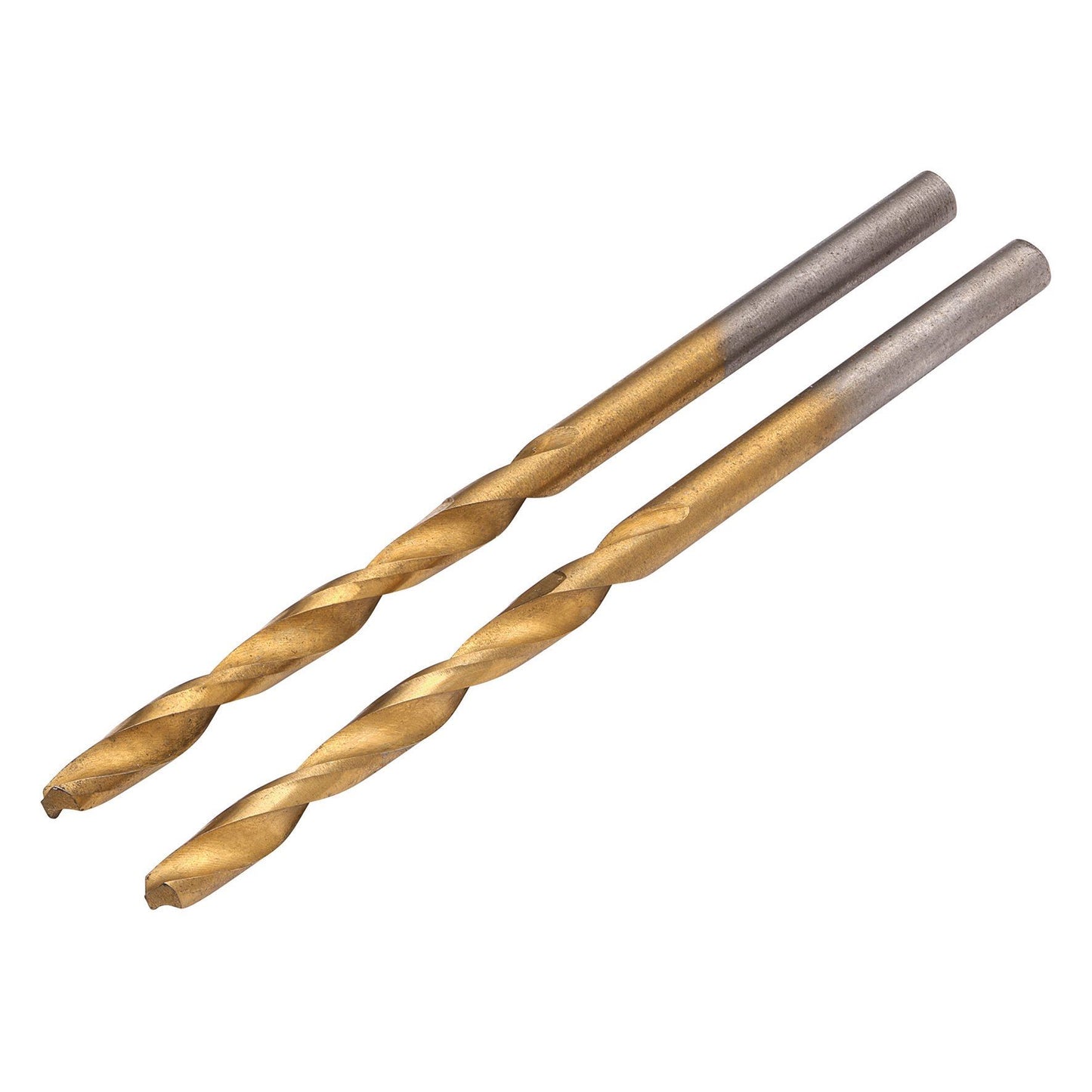 Draper HSS Titanium Nitride Coated Drill Bit, 3.5mm x 70mm (Pack of 2)