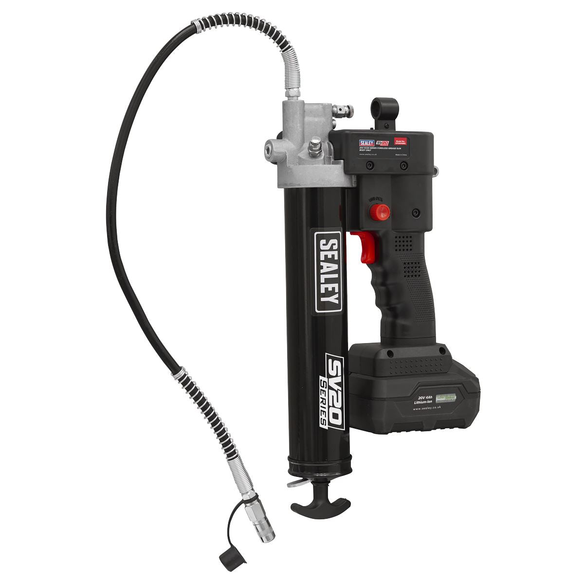 Sealey Cordless Grease Gun 20V SV20 Series - Body Only CP20VGRG