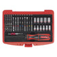 Sealey Fine Tooth Ratchet Screwdriver & Accessory Set 51pc AK64903