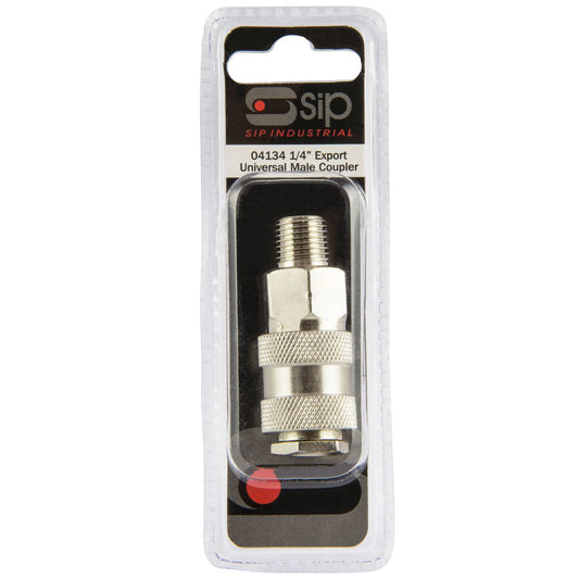 SIP Industrial 1/4" Universal Male Coupler