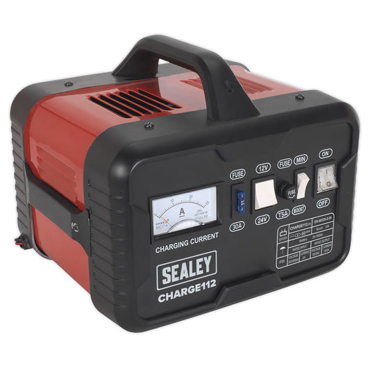 Sealey Battery Charger 16Amp 12/24V 230V CHARGE112