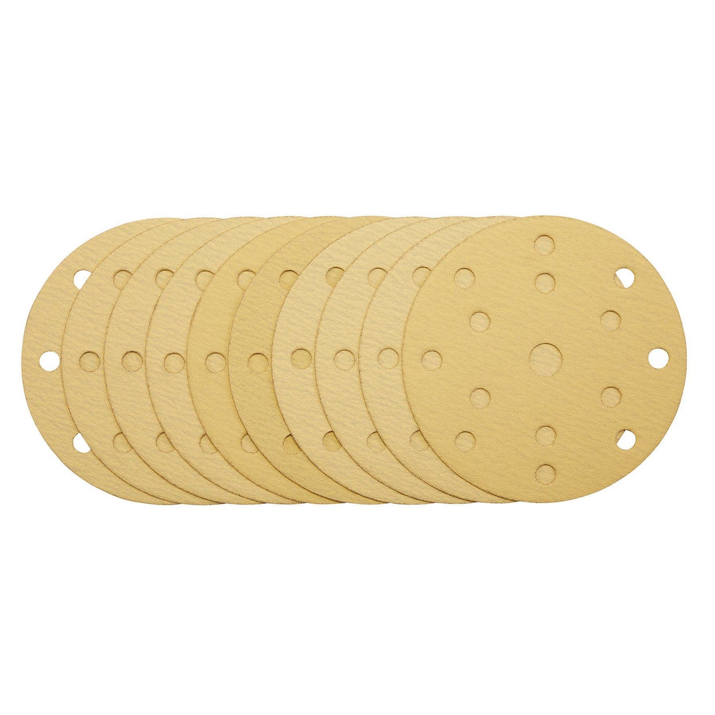 Draper 150mm Gold Sand Disc 120G 15De SDHLG150