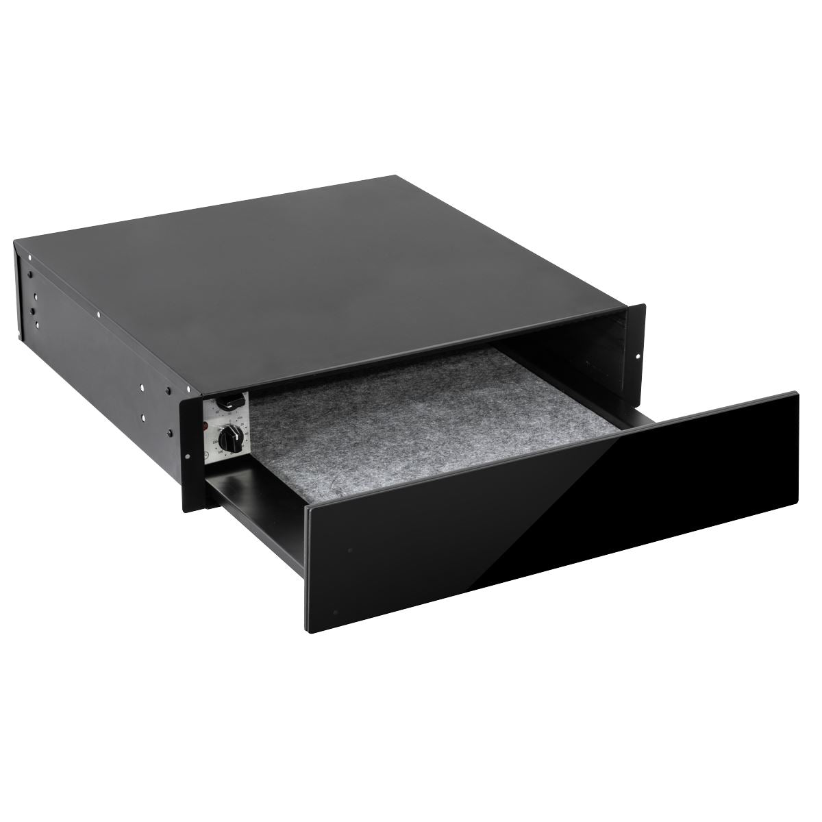 Sealey Baridi 60cm Built-In Warming Drawer, Push-to-Open, Anti-Slip Mat, Black DH201