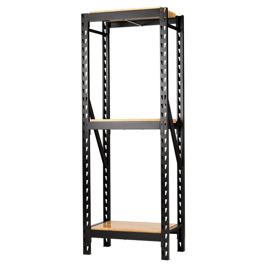 Draper BUNKER 14 Piece Modular 3 Tier Racking with Hardwood Shelving, 750mm