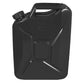 Sealey Screw Cap Metal Jerry Can 20L - Black JC20SCB