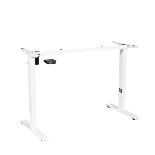 Sealey Dellonda Electric Adjustable Standing Desk Frame, 70kg Capacity, White, Quiet DH64