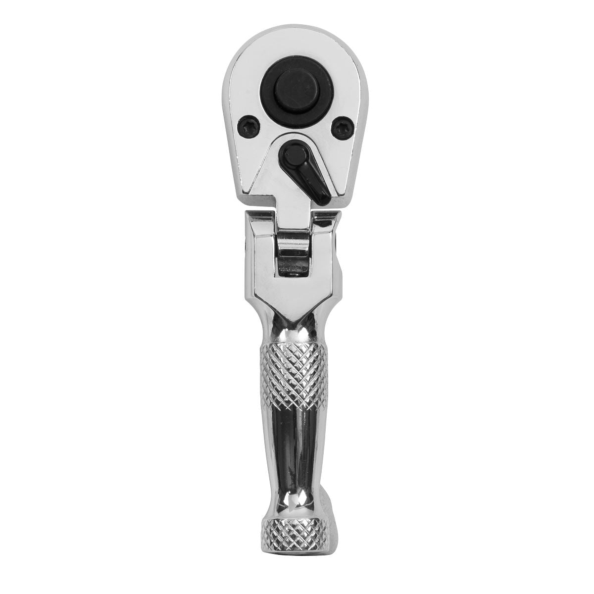 Sealey Ratchet Wrench Flexi-Head Stubby 1/4"Sq Drive AK660SF