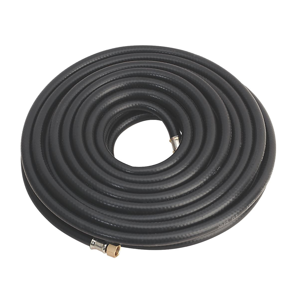 Sealey Air Hose 15m x 8mm with 1/4"BSP Unions Heavy-Duty AH15RX