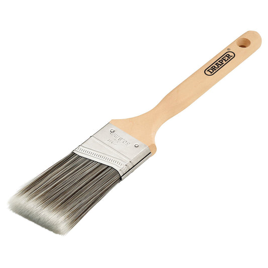 Draper Angled Paint Brush with Wood Handle, 2"