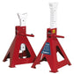 Sealey Axle Stands (Pair) 10t Capacity per Stand Auto Rise Ratchet AAS10000