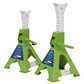 Axle Stands (Pair) 3tonne Capacity per Stand Ratchet Type Hi-Vis Green VS2003HV