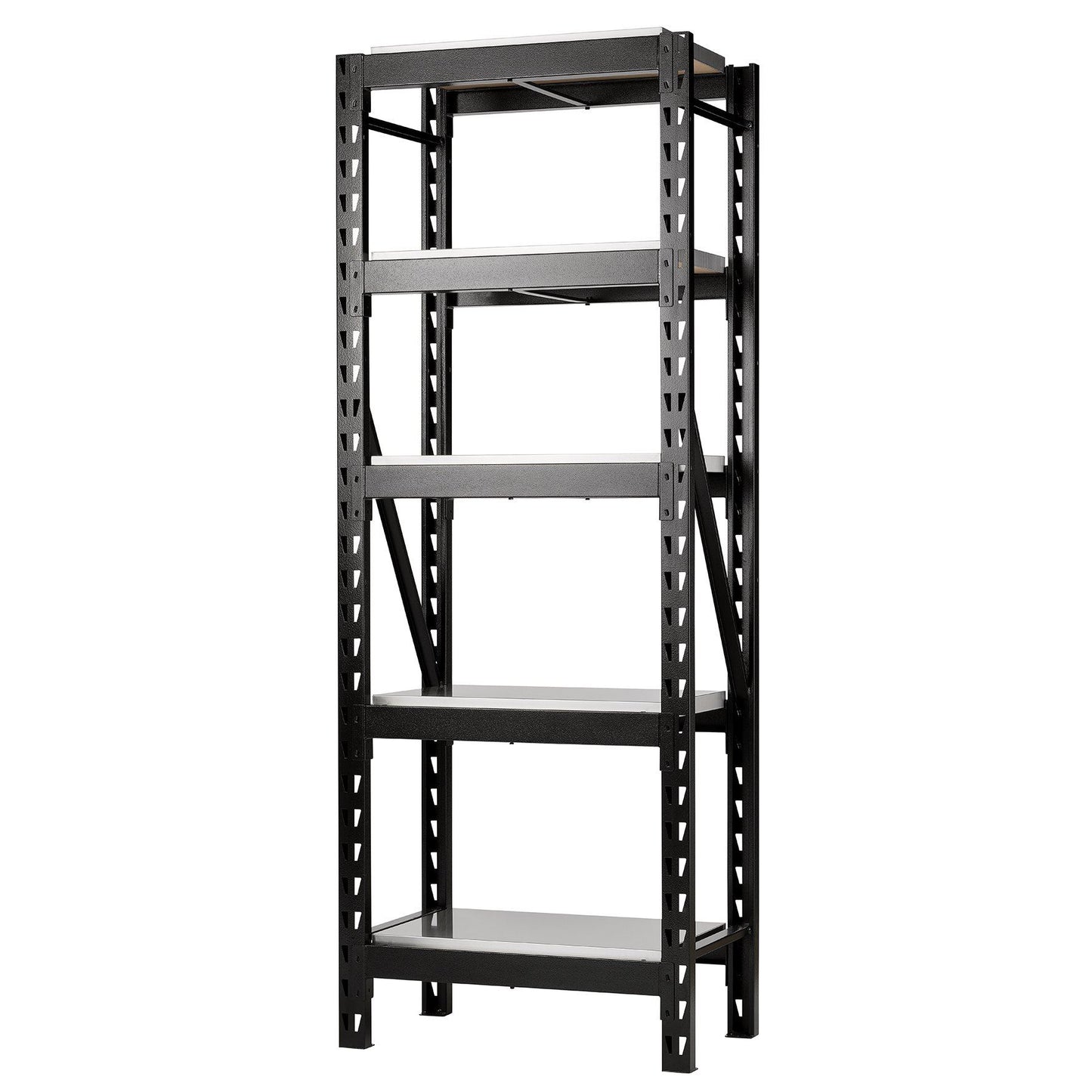 Draper BUNKER 22 Piece Modular 5 Tier Racking & Stainless Steel Shelving, 750mm