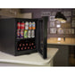 Baridi 50L Table Top Beer & Drinks Mini Fridge with Light 3-10�C - Black & Glass DH12