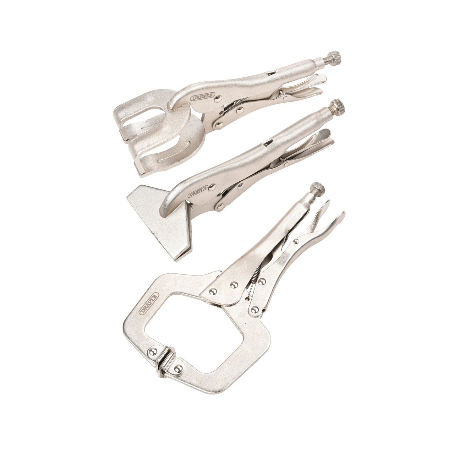 Draper Self Grip Clamp Kit (3 Piece) 9013K