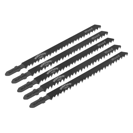 Sealey Jigsaw Blade 75mm 6tpi - Pack of 5 WJT144D