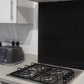 Sealey Baridi 60cm Splashback for Cooker Hoods, Extractor Fans, Black Glass DH194