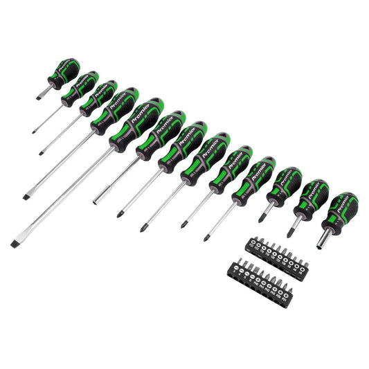 Sealey Screwdriver & Bit Set 33pc GripMAX - Hi-Vis AK4370HV