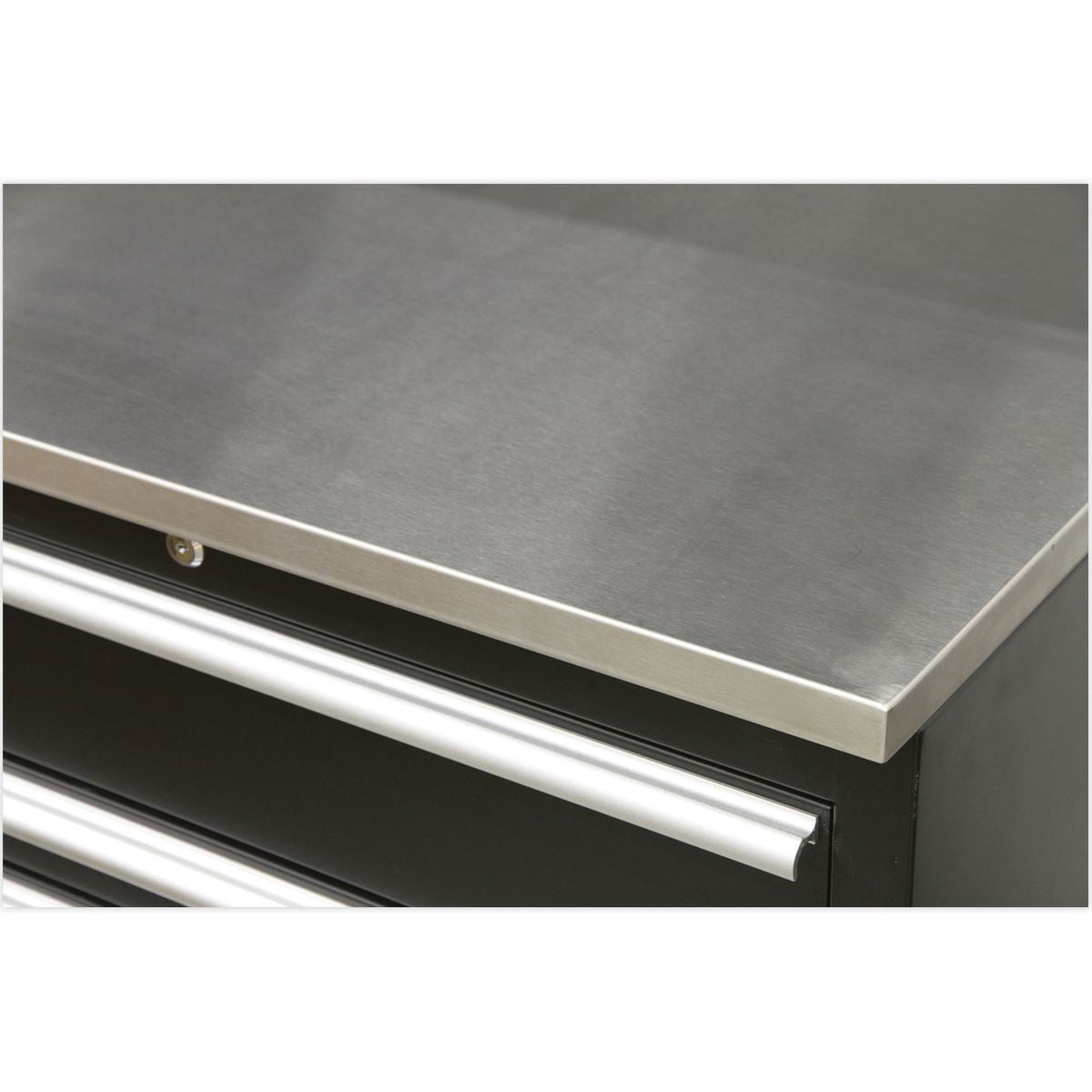 Sealey Premier 2.5m Storage System - Stainless Worktop APMSCOMBO1SS