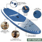 Dellonda Inflatable Stand-Up Paddle Board 10'2" - Dark Blue DL153