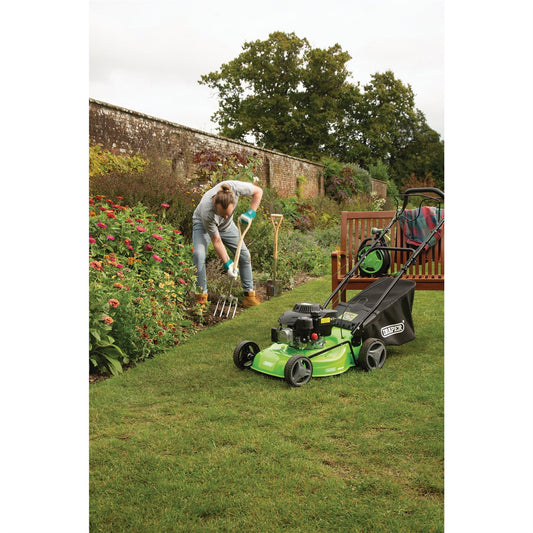 Draper 460mm Self-Propelled Petrol Lawn Mower (150cc/3.6HP) LMP460 - 08672