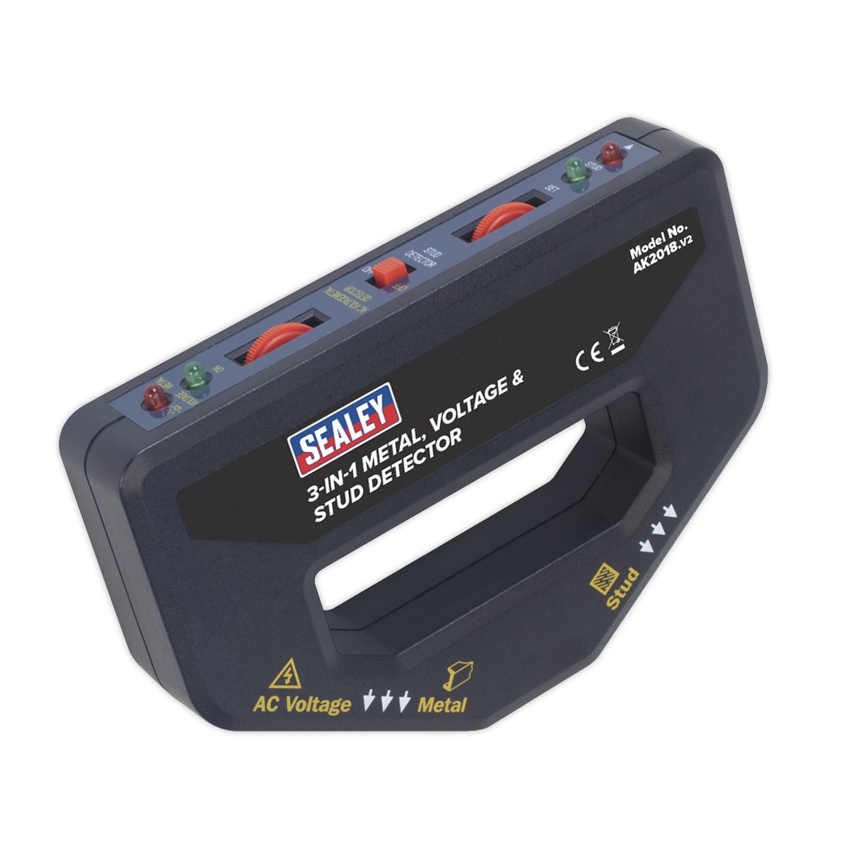 Sealey Metal, Voltage & Stud Detector 3-in-1 AK2018