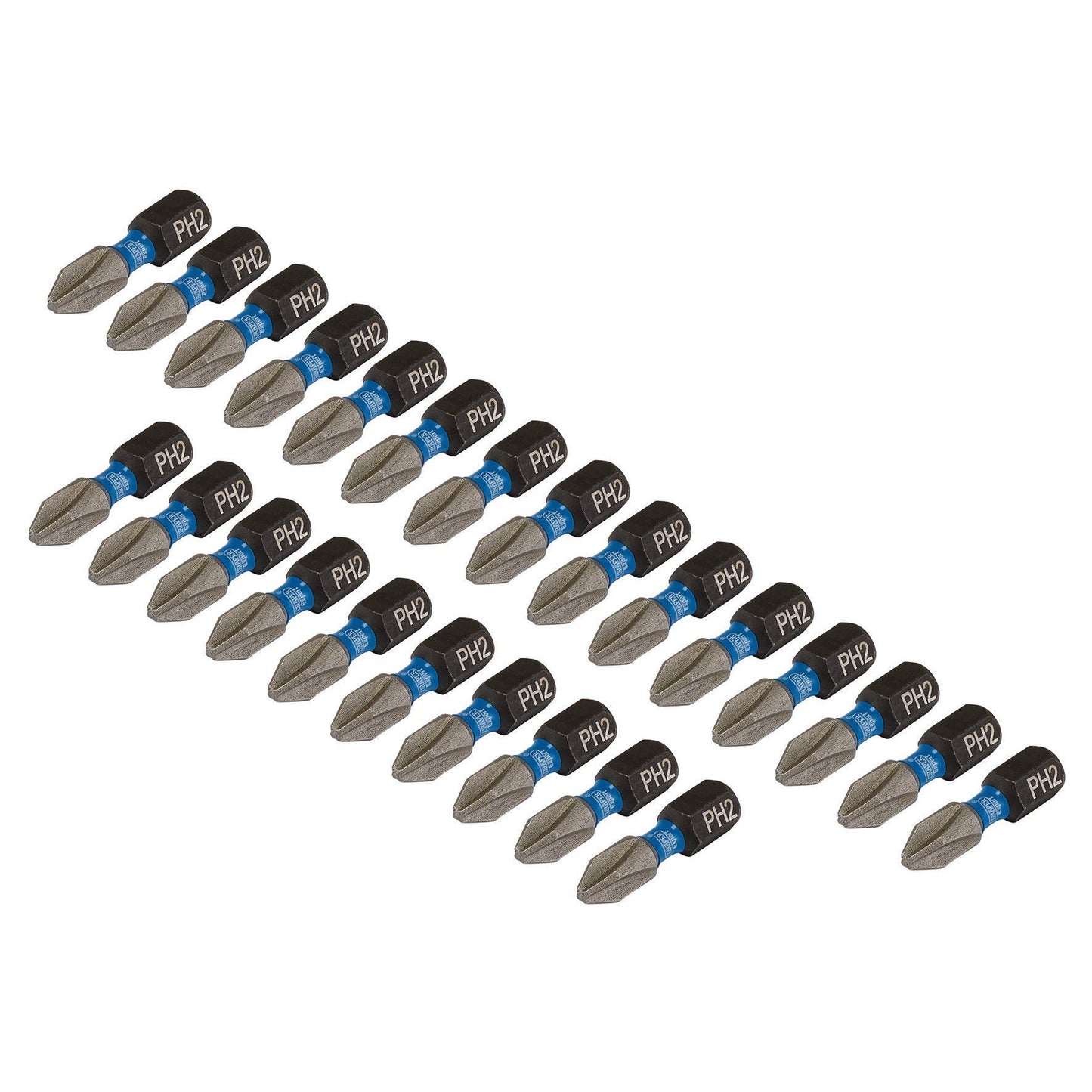 Draper PH2 x 25mm Impact S/D Bit 25Pk IMBH/PH25/25