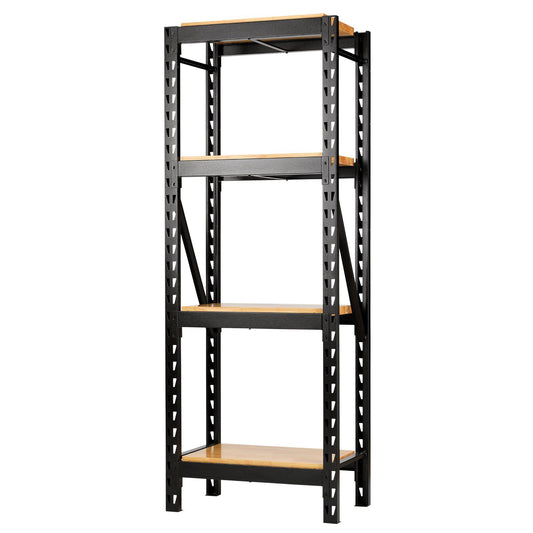 Draper BUNKER 21 Piece Modular 4 Tier Racking with Hardwood Shelving, 750mm