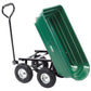 Draper Garden Tipper Cart Trolley Robust but Lightweight with 75L Tipping Bucket - 58553