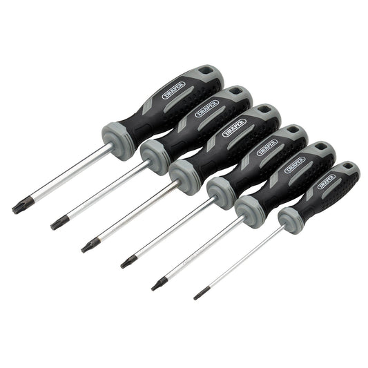 Draper TX-STAR Soft Grip Screwdriver Set (6 Piece)