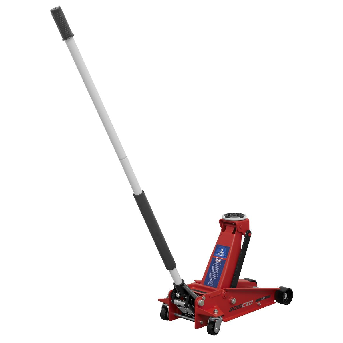 Sealey Trolley Jack 3 tonne Super Rocket Lift 3015CXD