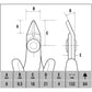 CK Tools Ecotronic ESD Side Cutters (Micro) T3883