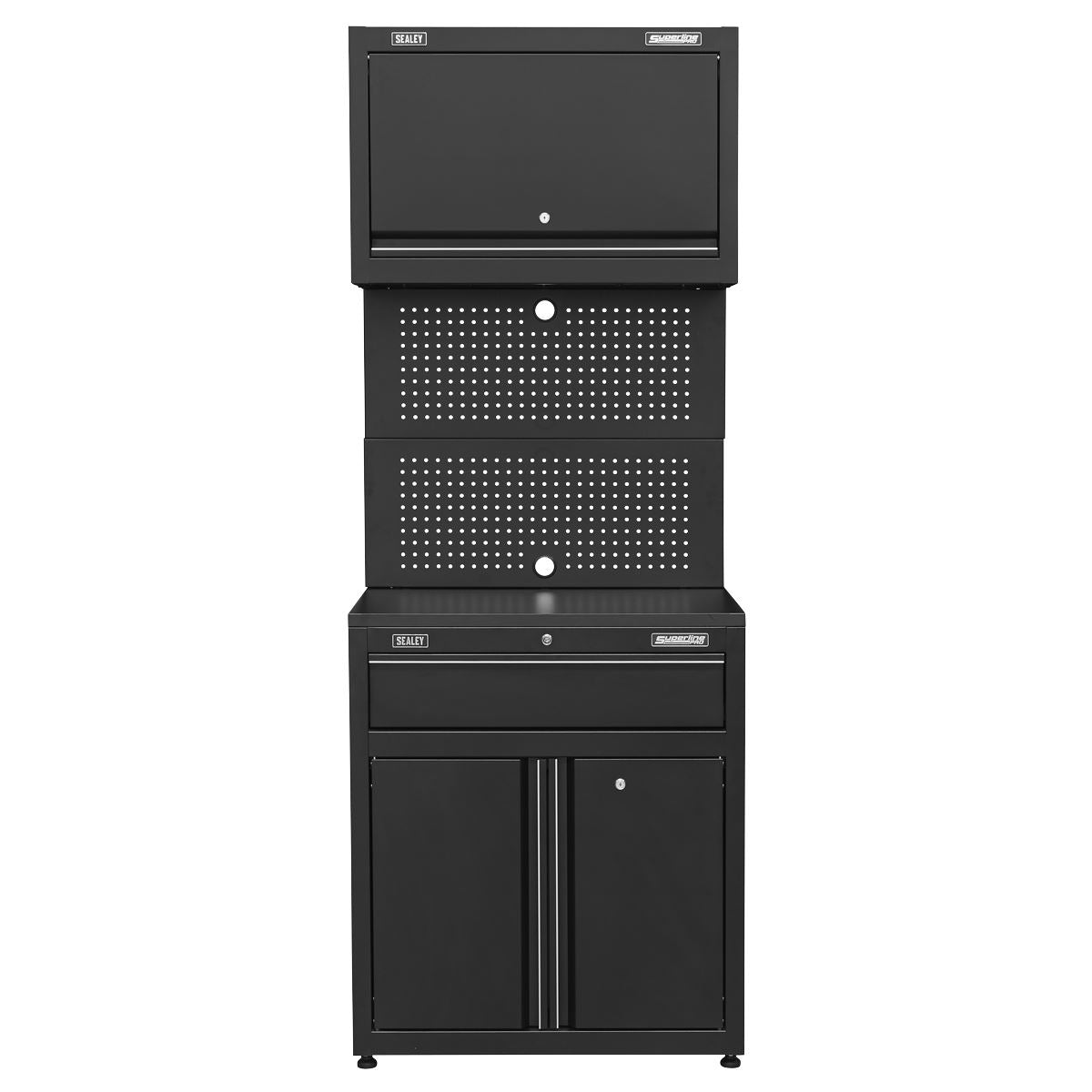 Sealey Modular Base & Wall Cabinet with Drawer APMS2HFPD