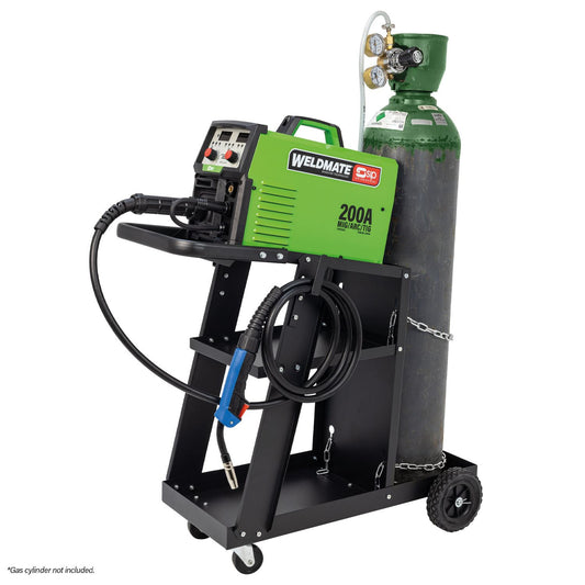 SIP WELDMATE AUTOPLUS 200A MIG/ARC/TIG Synergic Welder with Cart Package