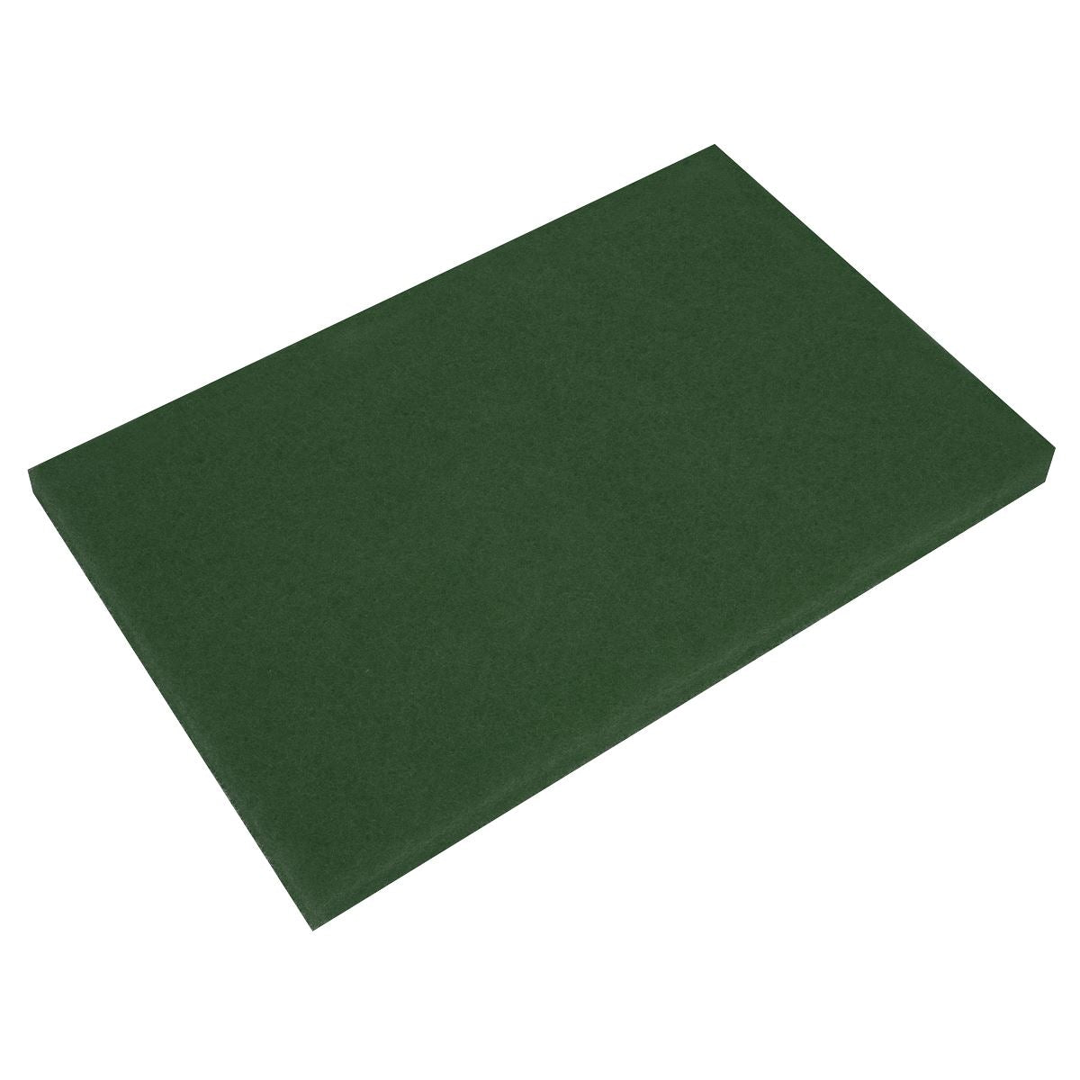 Sealey Green Scrubber Pads 12 x 18 x 1" - Pack of 5 GSP1218