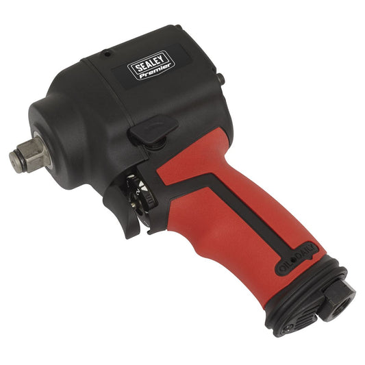 Sealey Air Impact Wrench 1/2"Sq Drive Stubby - Twin Hammer SA6002S