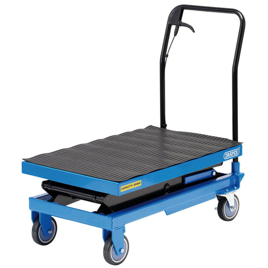 Draper Hydraulic High Lift Table, 300kg