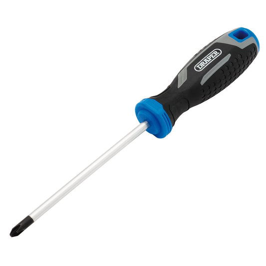 Draper Phillips Soft Grip Screwdriver, PH3 x 150mm