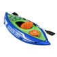 Inflatable One Person Kayak/Canoe Set with Pump, Carry Bag & Aluminium Oar