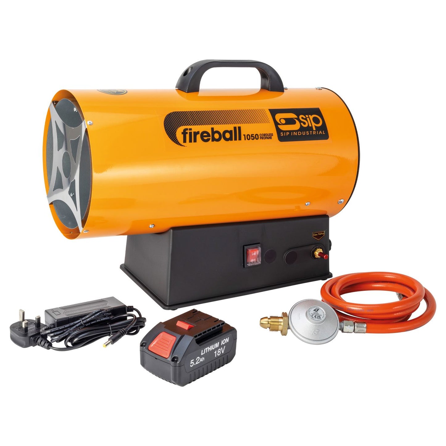 SIP Industrial FIREBALL 1050 Cordless Propane Heater