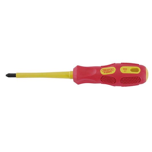 Draper 69229 No.2 x 100mm Fully Insulated PZ Slot Screwdriver