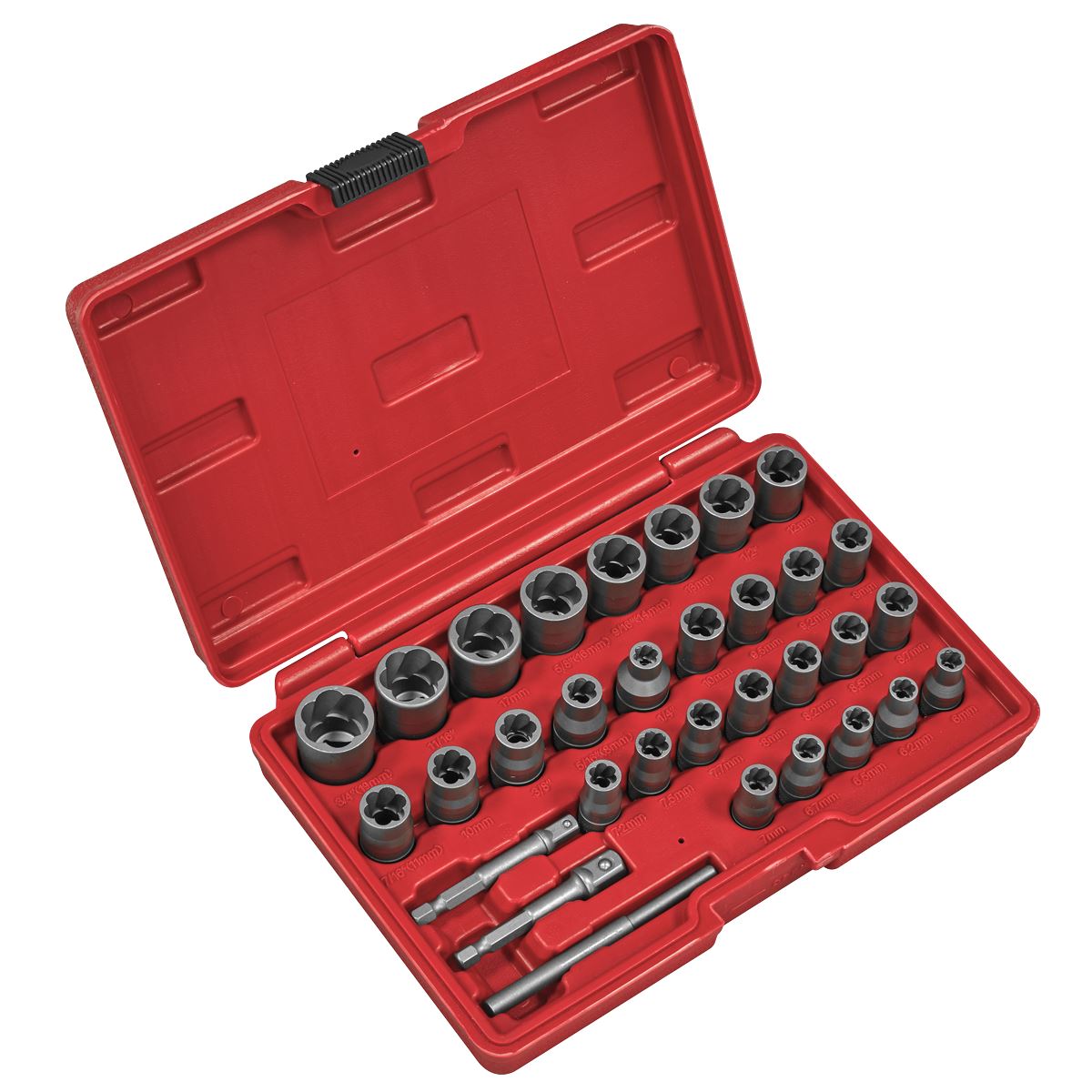 Sealey Slim Design Bolt & Nut Extractor Set 32pc AK8132