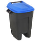 Sealey Refuse/Wheelie Bin 100L - Blue BM100B