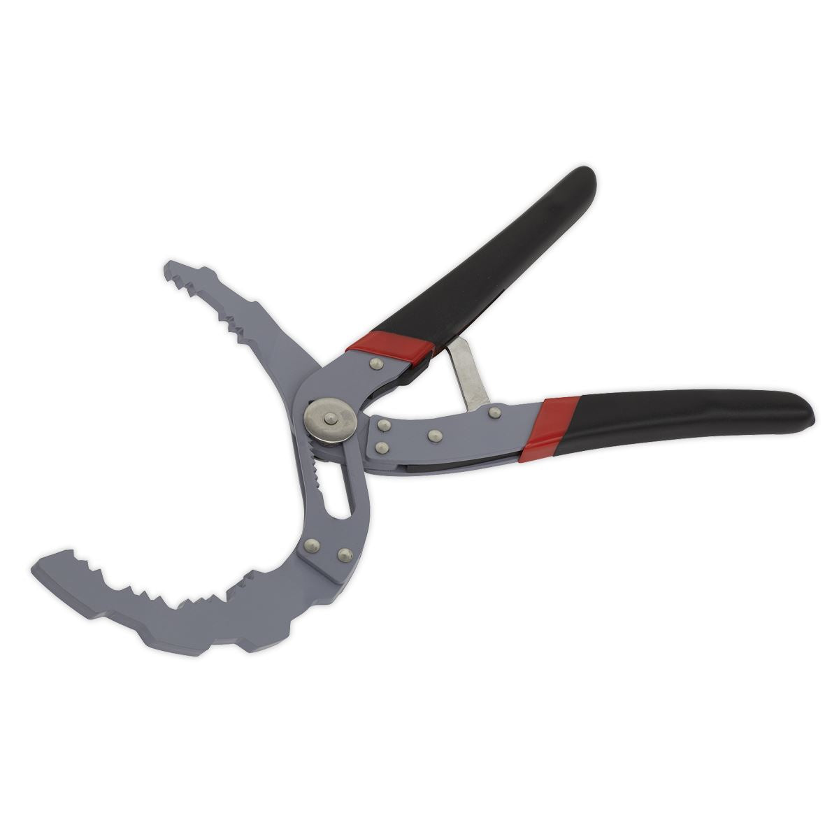 Sealey Oil Filter Pliers Self-Adjusting - Angled AK6421