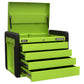 Sealey 4 Drawer Push-to-Open Topchest with Ball-Bearing Slides - Hi-Vis Green APPD4G