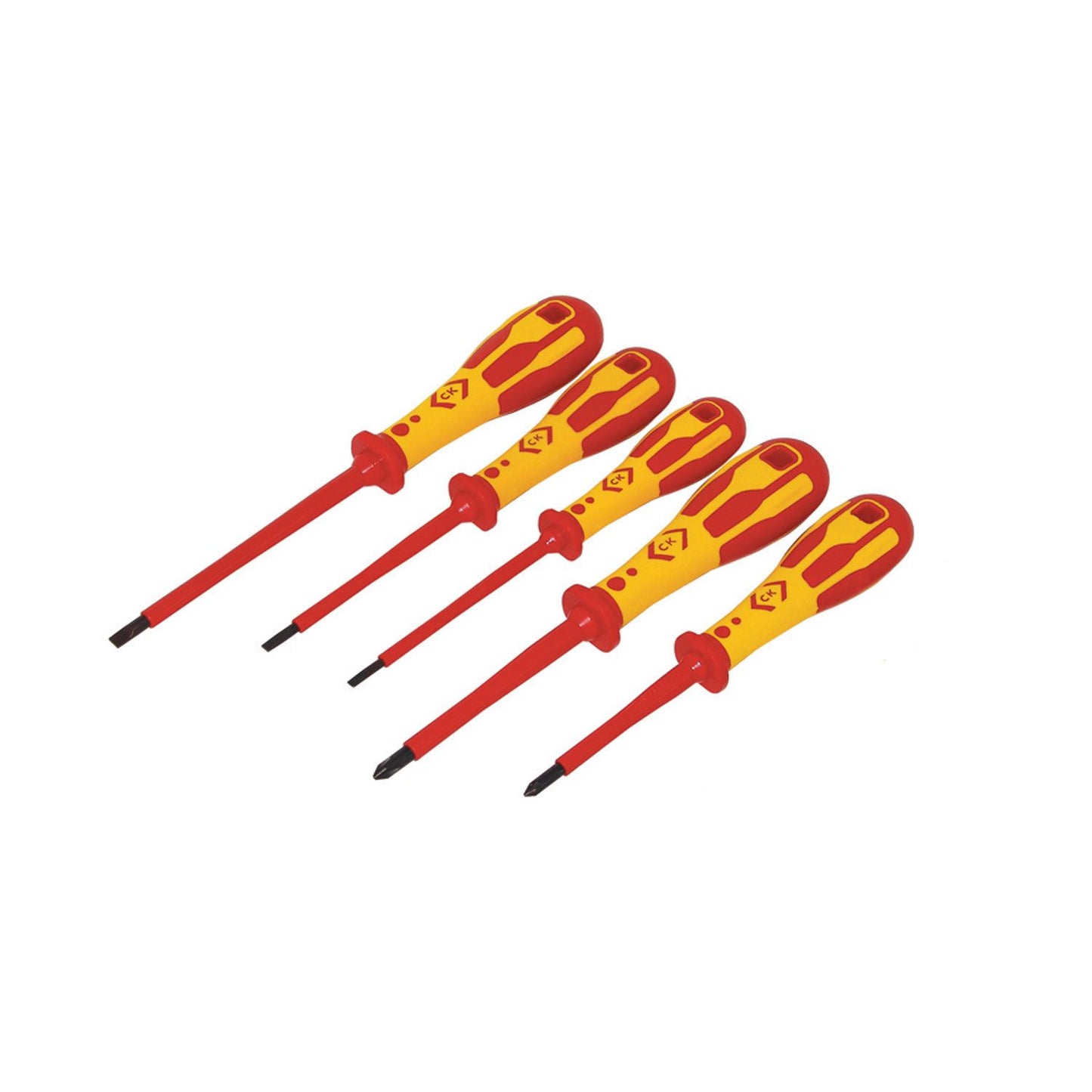 CK Tools DextroVDE Screwdriver Set of 5 PH/SL T49182D