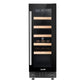 Sealey Baridi 20 Bottle Slim 30cm Built-In Wine Cooler, Touchscreen Controls, Black DH203